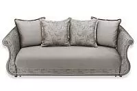 Фото №5 Дарем стандарт диван-кровать велюр Талисман 06 жаккард Флора Браун