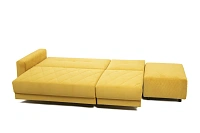 Фото №3 Модульный диван Милфорд 1.7П 75 нубук LAMB mustard