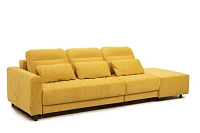 Фото №4 Модульный диван Милфорд 1.7П 75 нубук LAMB mustard
