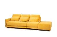 Фото №4 Модульный диван Милфорд 1.7 75 нубук LAMB mustard