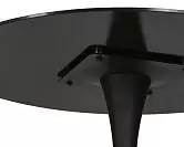 Фото №3 Стол обеденный MIA, черная столешница, черное основание (B-03)