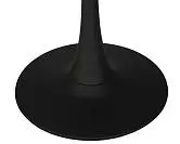 Фото №4 Стол обеденный MIA, черная столешница, черное основание (B-03)